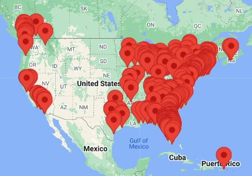 370+ Locations To Explore!