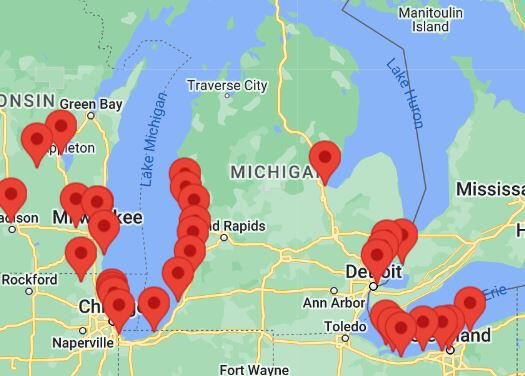 SOME of the Midwest locations